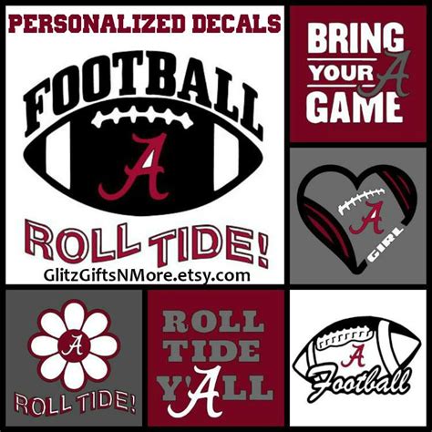 Alabama Crimson Tide Alabama Car Decal Bama Girl Roll Tide Decal Alabama Yeti Alabama Decal