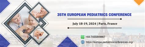 Euro Pediatrics Conferences Neonatology Conferences Meetings 2024