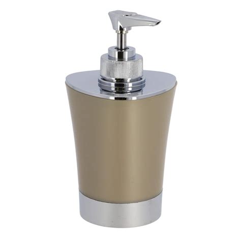 DISTRIBUTEUR A SAVON PP CONIQUE 280 ML TAUPE Tendance Leroy Merlin