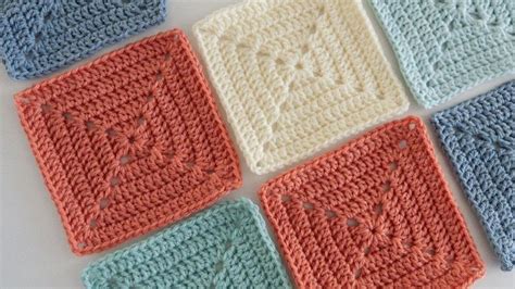 Crochet A Perfect SOLID Granny Square Granny Square Crochet Patterns