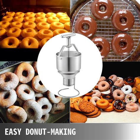 an image of donuts being made and glazed