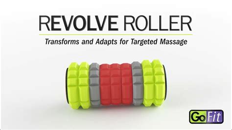 Gofit Revolve Roller The Adaptive Massage Revolution Youtube