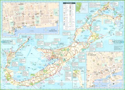 Detailed Street Map Of Bermuda Map Of Campus