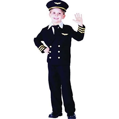 Buy Dress Up America T D Guisement De Pilote De Ligne Enfant