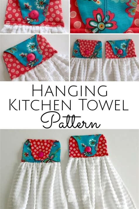 Homemade Hand Towel Kitchen Towels Crafts Hand Towels Diy Diy