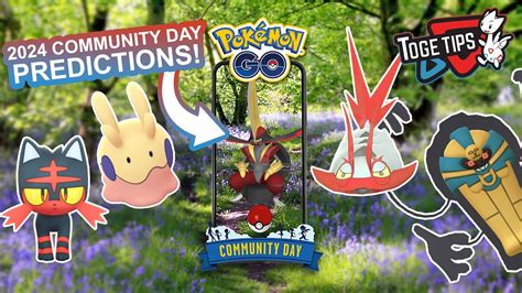 My Top Pokémon Go 2024 Community Day Predictions Youtube