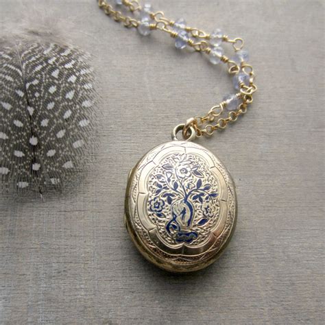 Antique 1800s Locket Victorian Locket Gold Locket By Lexiandgem