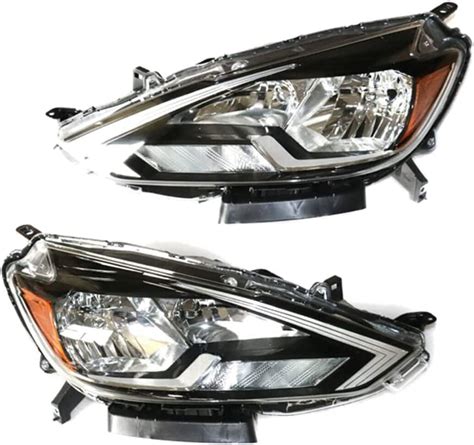 Denest For Sentra Halogen Headlights Headlamps Assembly