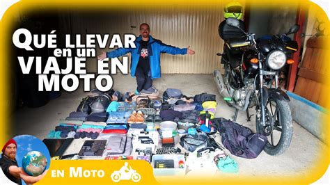 Qu Llevar En Un Viaje En Moto Y Qu No Equipaje Para Viajar En