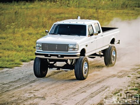 1997 Ford F 350 Obs From The Ground Up 8 Lug Magazine Ford F350 Trucks Ford Trucks