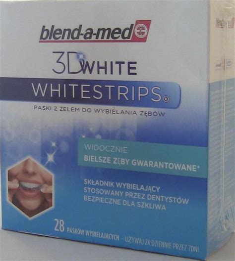 Blend A Med D White Paski Wybielaj Ce Szt Opinie I Ceny Na Ceneo Pl