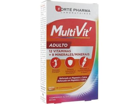 Suplemento Alimentar Fort Pharma Energy Multivit Adulto