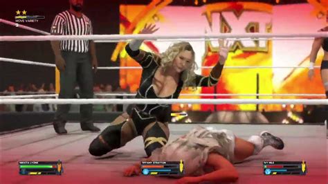 Wwe 2k24 Gameplay Universe Mode Superstar Mode Tiffany Stratton