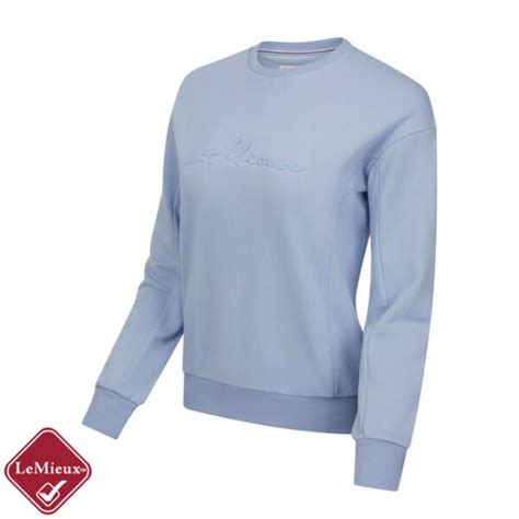 Lemieux Chloe Crew Neck Sweatshirt Mist Unicorn Tack