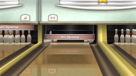 Wii Sports Bowling Perfect Game 300 Score YouTube