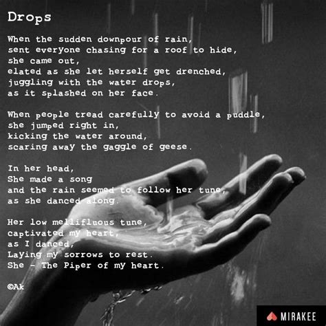 Pin By Stars Fall Down On My Poems Coming Out Water Drops Downpour