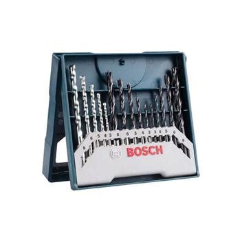 Kit Mini X Line Brocas Para Perfurar Bosch Jogo De Brocas