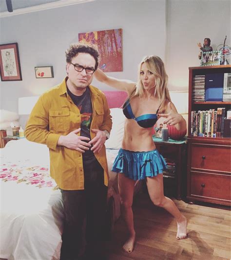 Kaley Cuoco Delights Fans With Lingerie Pic From Big Bang Theory Set Ab Goals