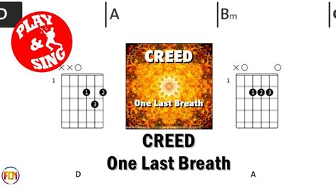 Creed One Last Breath Fcn Guitar Chords And Lyrics