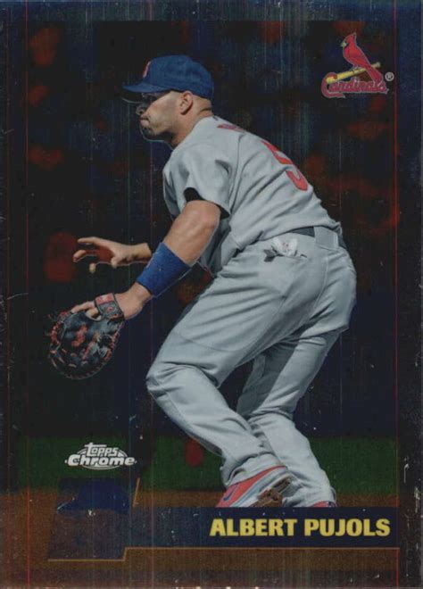 2011 Topps Chrome Vintage Chrome VC40 Albert Pujols Cardinals NM MT EBay