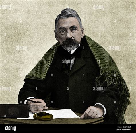 Stéphane Mallarmé at his writing desk French poet SM 18 March 1842