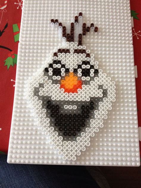 Olaf Frozen Hama Perler Beads Strijkparels Patronen Disney