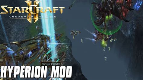 SPEAR OF ADUN VS LEVIATHAN HYPERION MOD Starcraft 2 Mod YouTube