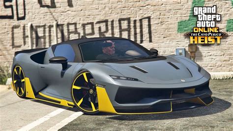 Gta Online Unreleased Car Itali Rsx Customization Ferrari Sf Stradale