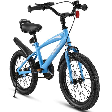 naipo   kids bike girls  boys blue kid bicycle  kickstand