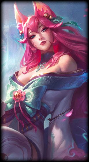 Spirit Blossom Ahri Skin League Of Legends Price Lore Chromas Art