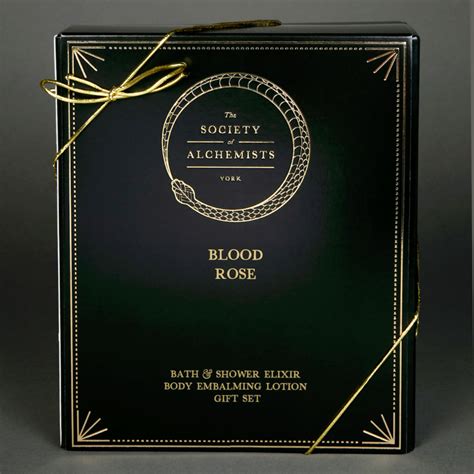 Blood RoseElixir Embalmer Gift Box The Society Of Alchemists