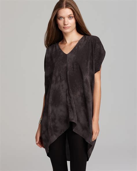 Eileen Fisher V Neck Short Sleeve Tunic Bloomingdales