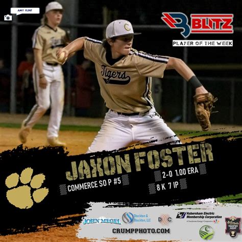 Foster Johnson Named Baseball Pows Blitz