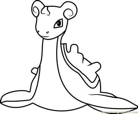 Lapras Coloring Page At GetColorings Free Printable Colorings