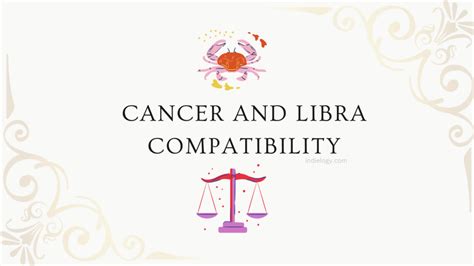 Cancer And Libra Compatibility In Love Relationships And Marriage Indielogy