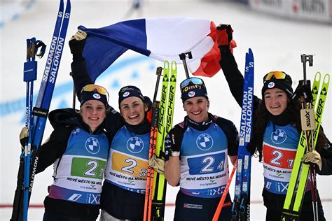 France Monde Mondiaux de biathlon les Françaises sur le toit du