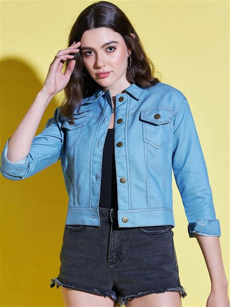 Buy Buy New Trend Lightweight Crop Denim Jacket Jackets For Women 28693076 Myntra