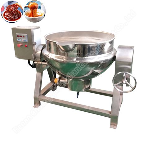 Cooking Jacketed Kettle Double Jacketed Kettle Steam Gas Cooking