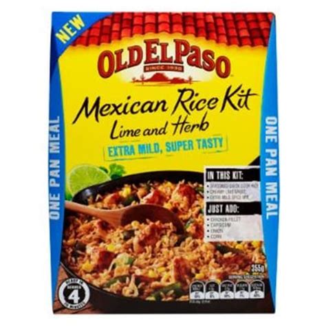 Buy Old El Paso Rice Kit Mexican Lime And Herb Box 355g Online At Nz