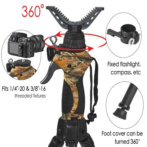 Fiery Deer Gen 4 Trigger Operated Rifle Shooting Tripod 120cm 160cm