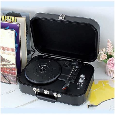 Platine Vinyle Bluetooth Platine Valise Entra Nement Par Courroie