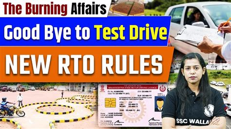 Rto New Rules 2024 Driving Licence New Rules 2024 The Burning