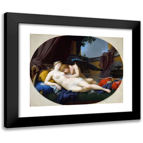 Jean Baptiste Regnault X Black Modern Framed Museum Art Print