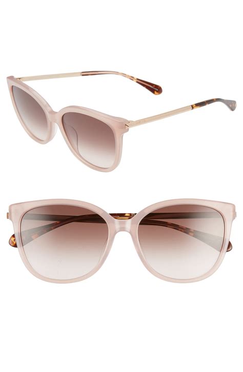 Womens Kate Spade New York Britton 55mm Cat Eye Sunglasses Pink