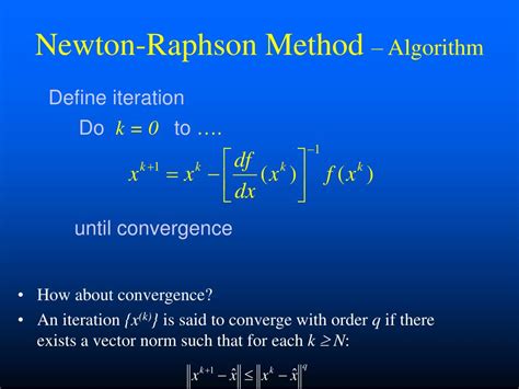 Ppt Solutions For Nonlinear Equations Powerpoint Presentation Free