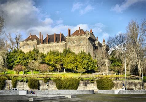 Palace Of The Dukes Of Braganza In Guimaraes Stock Image Image Of