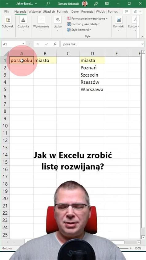 Jak W Excelu Zrobi Listy Rozwijane Lista Rozwijana W Excelu