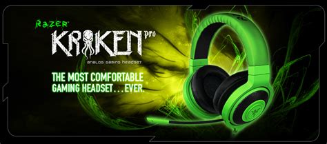 Razer Unveils The Kraken Pro Gaming Headset Game Longer In Extreme