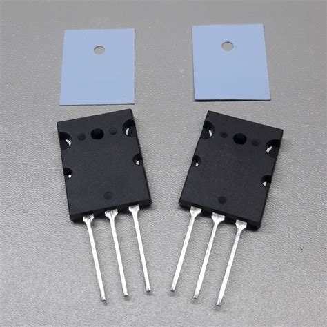 5 Pares De Transistor 2sc5200 2sa1943 Isolantes Toshiba