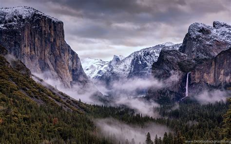 Yosemite NP Winter Wallpapers - Wallpaper Cave